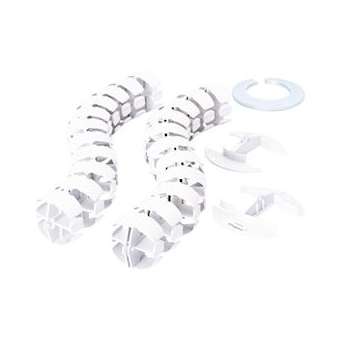 Vertèbre de bureau Incara 4 compartiments 80cm - gris|Legrand-LEG654990