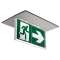 BRIO+/ECO3/Platine encast. + Collerette finition grise - Dim. encast. 224x125x..