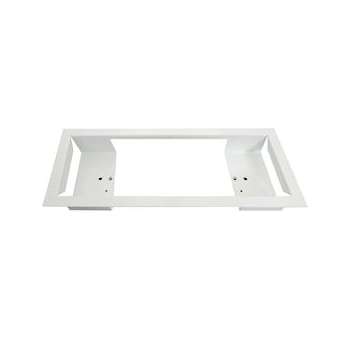 Cadre d'encastrement Boitier Zeta pour ULTRALED et PLANETE 400 étanche, Blanc|Eaton Luminox-LUM10548