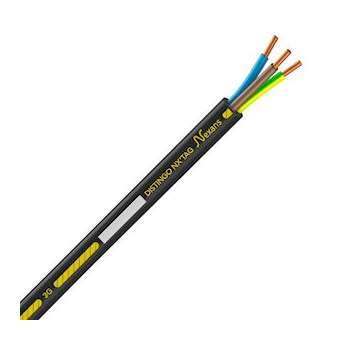 Câble rigide R2V cuivre 3G2,5 NX'TAG DISTINGO rech. N'ROLL couronne de 125m|Fils et Câbles Druise-FILR2V3G2,5C125NXTAG