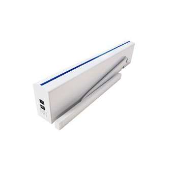 Automatisme pour porte battante GROOMATIC 2400 complet, corps + bras à glissière|Groom-FGMGRA240201