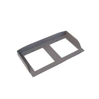 Visière de boîtier à encastrer pour 1 module x 2|Came france-KAM60020530