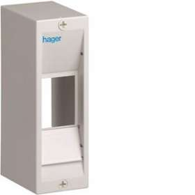 Coffret cache-borne, 2 modules|Hager-HAGGD102A