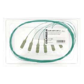 Lot de 6 pigtails SC OM3 50/125 µm 2 m|Gigamedia-GGMS4MPC2MTL6
