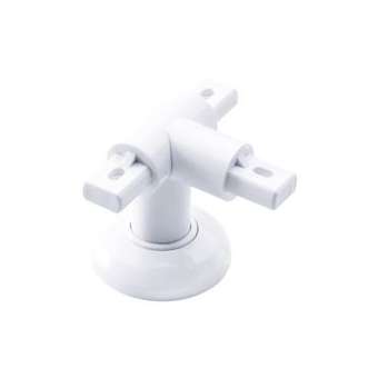 Support de liaison en T, 3 axes, polyamide injecté blanc, profil alu., D 33mm|Pellet asc-PT4046590