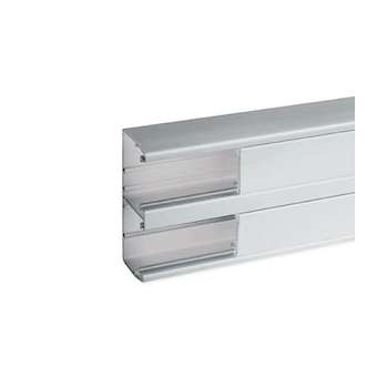 Goulotte d'installation clip45 TerCia TA-C45 134x55 2 compartiments alucolor|Iboco-IBOB45212