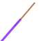 Fil rigide H07V-U 1x1.5 Violet couronne de 750m