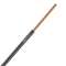 Fil rigide H07V-U 1x2.5 Noir couronne de 500m