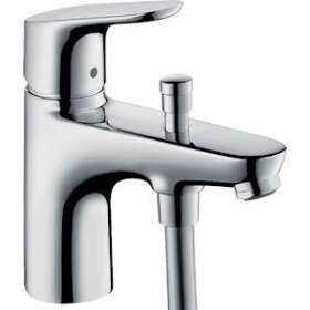 Mitigeur bain/douche C2 monotrou avec cartouche à 2 vitesses chromé|Hansgrohe-HA331938000