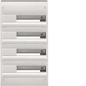 Coffret de distribution Gamma+ 18, 4 rangées, 72 M|Hager-HAGGD418A