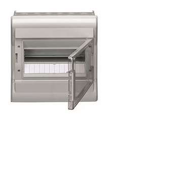 Coffret étanche vector IP55 1 rangée 12 modules h 302mm l 310mm|Hager-HAGVE112F