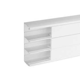 Goulotte d'installation clip45 TerCia TA-C45 164x55 3 compartiments blanche|Iboco-IBOB04517