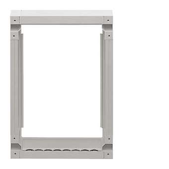 Réhausse pour coffret Gamma 13, 1 rangée ou blocs de commande GA01xN|Hager-HAGGR113AN