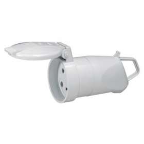 Prolongateur 2P+T 20A 400V~ avec volet de protection|Legrand-LEG055662