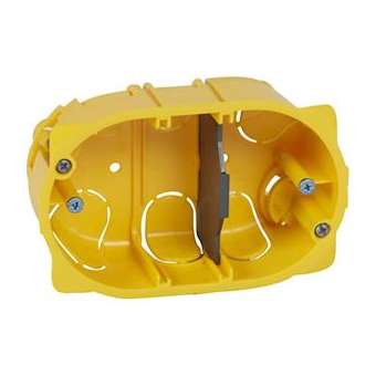 Boîte multiposte Batibox cloisons sèches pour Mosaic 3 modules - profondeur 40mm|Legrand-LEG080049