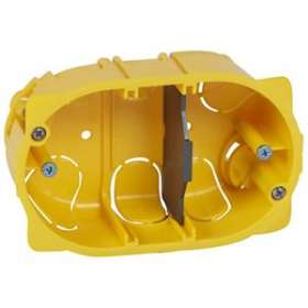 Boîte multiposte Batibox cloisons sèches pour Mosaic 3 modules - profondeur 40mm|Legrand-LEG080049