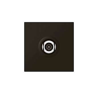 Prise télévision D9,52mm mâle Mosaic 2 modules - noir mat|Legrand-LEG079182L