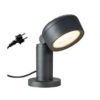 ESKINA 30, borne extérieure, anthracite, LED, 14,5W, 3000/4000K, IP65, variable|SLV-DC51002906