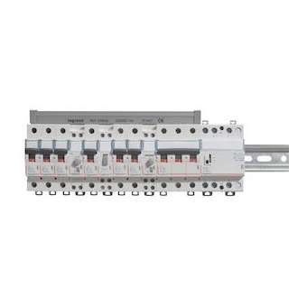 Disjoncteur DX³ 6000 -vis/vis-3P- 400V~-16A-10kA-courbeC-peigne HX³ trad 4P -3M|Legrand-LEG407829