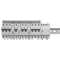 Disjoncteur DX³ 6000 -vis/vis-3P- 400V~-16A-10kA-courbeC-peigne HX³ trad 4P -3M