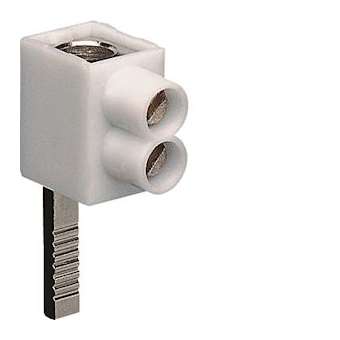 Borne de raccordement 1P languette 1 câble 25mm²|Hager-HAGKF81A