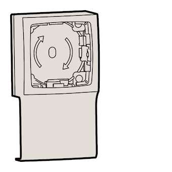 Support app.saillie Legrand,ATA12/20x50M|Hager-HAGATA125198014