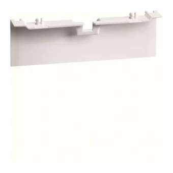 Support pièce de recouvrement pour plinthe SL20115 blanc Paloma|Hager-HAGSL20115A9010