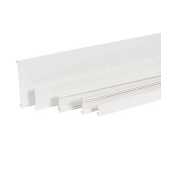 Ensemble 3 couvercles + 2 cloisons - goulotte GTL Drivia 030105 -longueur 2,60m|Legrand-LEG030107