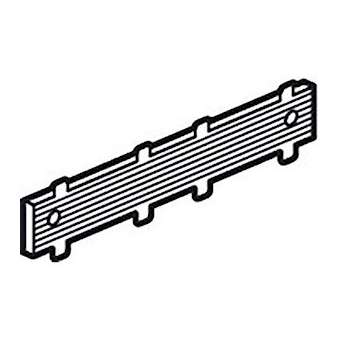 Support universel -Pour goulotte GTL Viadis 13 modules et 18 modules-Blanc Artic|Planet wattohm-PLW16705