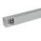 Goulotte Segma 80mmx60mm - Pas de 6mm à 6,5mm - 1 couvercle - Longueur 2m - PVC
