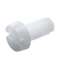 Vis nylon tête cylindrique 6x12mm pour fixation goulottes Segma toute dimension