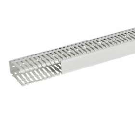 Goulotte de câblage Segma sans halogène - 40x80mm - Fond+couvercle - Longueur 2m|Planet wattohm-PLW31056