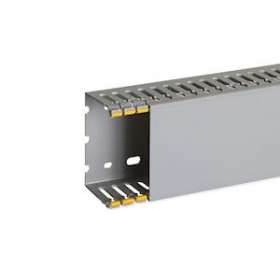 Goulotte de câblage au pas de 12,5 T1-D 100x60 grise|Iboco-IBOB12516