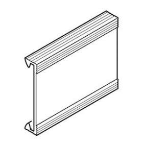 Couvercle complémentaire largeur 60mm - Longueur 2m - Pour goulottes Segma 60mm|Planet wattohm-PLW26203
