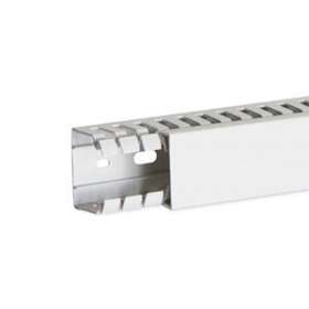Goulotte de câblage au pas de 12,5 sans halogène T1-ZH 40x40 grise|Iboco-IBOB12566