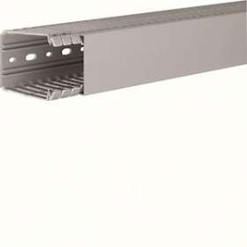 Goulotte de câblage complète BA7 prof 80mm l 60mm RAL 7030 gris|Hager-HAGBA780060