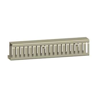 Spacial S3D - goulotte - sans couvercle - 75x37,5mm - lot de 8 - gris|Schneider Electric-SCHAK2GD3775