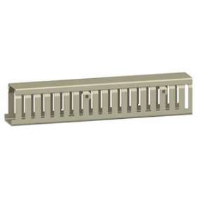 Spacial S3D - goulotte - sans couvercle - 75x37,5mm - lot de 8 - gris|Schneider Electric-SCHAK2GD3775