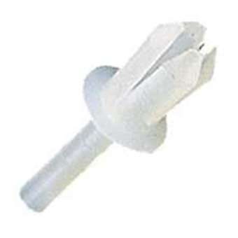 Rivet plastique fixation colliers + goulotte plaque pleine Dperçage 5,5mm-6mm|Legrand-LEG036646