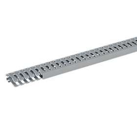 Goulotte Segma 15mmx40mm - Pas de 6mm à 6,5mm - 1 couvercle - Longueur 2m - PVC|Planet wattohm-PLW21153