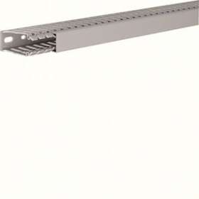 Goulotte de câblage complète BA7 prof 60mm l 25mm RAL 7030 gris|Hager-HAGBA760025