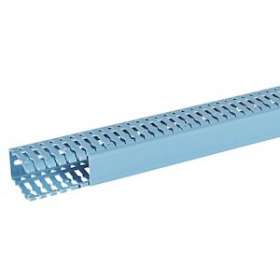 Goulotte de câblage Segma BSI - 40x60mm - Fond+couvercle - Longueur 2m -PVC Bleu|Planet wattohm-PLW33044