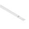 Passage de plancher PVC 3 compartiments 75x18mm - blanc RAL9003