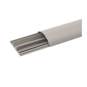Passage de plancher PVC 3 compartiments 75x18mm - gris RAL7030|Legrand-LEG030093