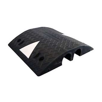 PONT VEHICULES 85-2: passage de câble Vehicules - 50cm - 2 canaux D85mm - Noir|Cable equipements-CQSPV085B050