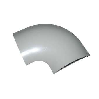 PG12: angle 90DEG pour passage de plancher - PVC gris|Cable equipements-CQSPG12GA
