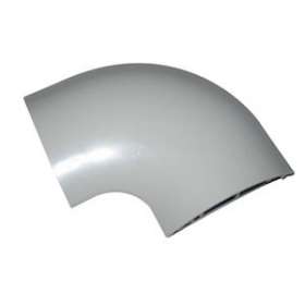 PG12: angle 90DEG pour passage de plancher - PVC gris|Cable equipements-CQSPG12GA