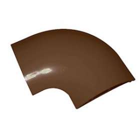 PG12: angle 90DEG pour passage de plancher - PVC marron|Cable equipements-CQSPG12MA