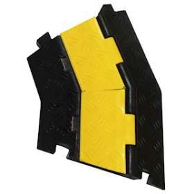 COBRA 32-2: angle 45DEG vers la DROITE (pour un angle droit, prévoir 2 pièces)|Cable equipements-CQSPAC32BAD