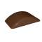 PG12 : embout de finition pour passage de plancher - PVC marron